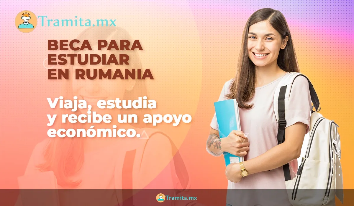 Estudia en Rumania y recibe un apoyo económico.