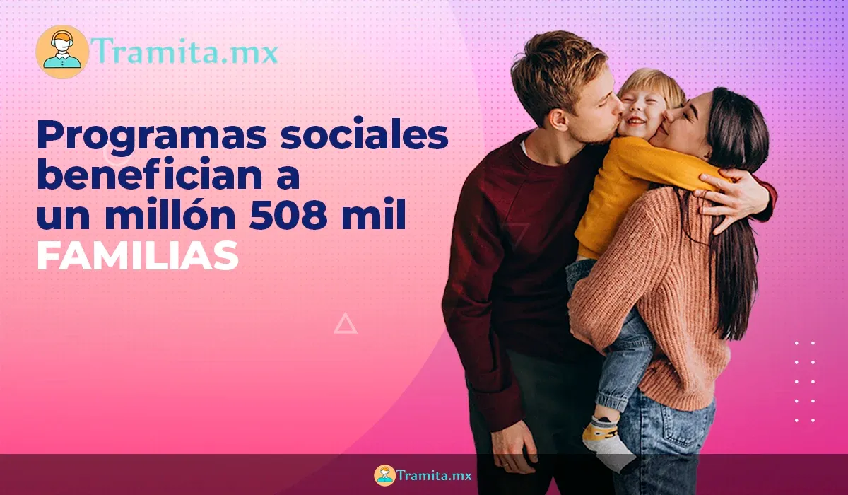 Un total de un millón quinientas ocho mil familias se ven beneficiadas por programas sociales